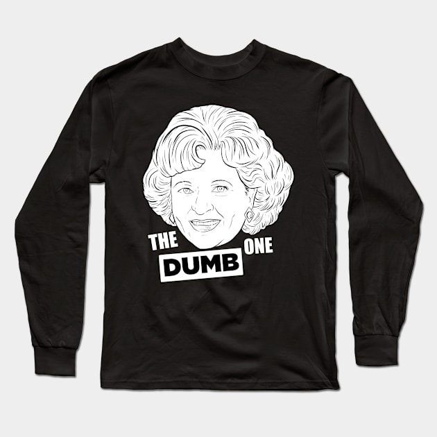 RobskiArt Rose Nylund - dark T Long Sleeve T-Shirt by RobskiArt